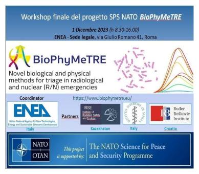 Workshop finale Progetto BioPhyMeTRE