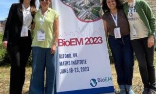 Le ricercatrici TECS al BioEM2023