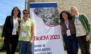 Le ricercatrici TECS al BioEM2023